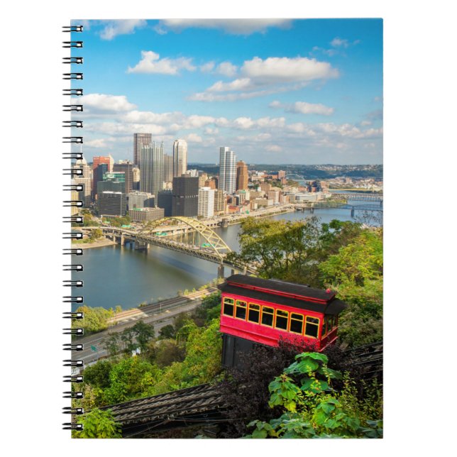 Cuaderno Incline Pittsburgh Pennsylvania Duquesne (Frente)