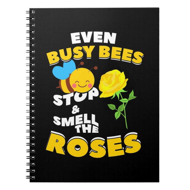 Cuaderno Incluso abejas ocupadas (Frente)