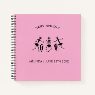 Cuaderno Increíble arte africano, feliz cumpleaños