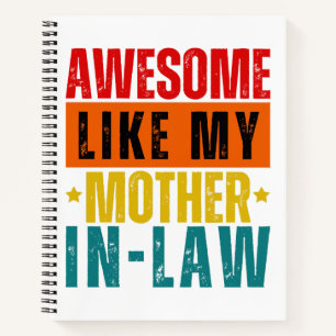 Cuaderno Increíble como mi suegra