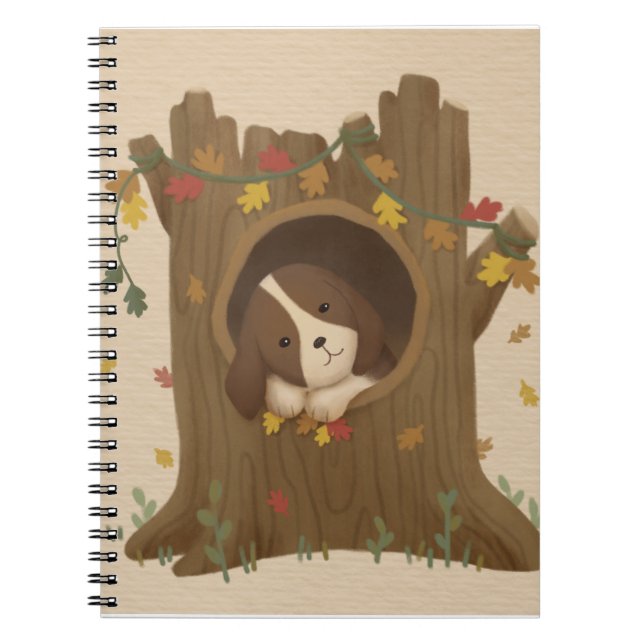 Cuaderno Increíble otoño: Beagle (Frente)