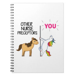 Cuaderno Increíble Regalo Unicornio Para Enfermeras Recepto