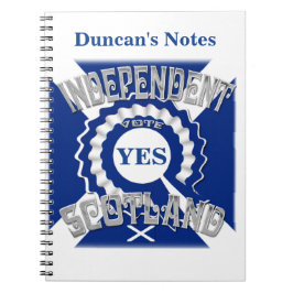Cuaderno Independencia de Escocia