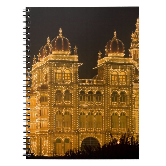 Cuaderno INDIA, Karnataka, Mysore : Palacio del Majaraja (b (Frente)