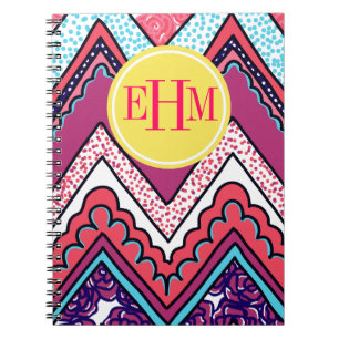 Cuaderno Indie Chevron