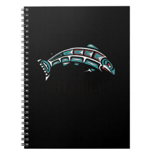 Cuaderno Indígenas nativos de Alaska Salmon