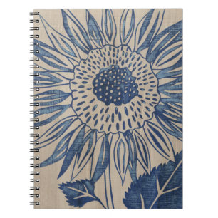 Cuaderno Indigo Sunflower
