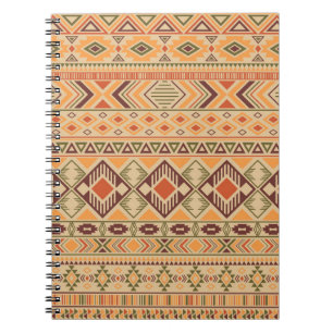 Cuaderno Indio peruano: La tribal geométrica no tiene probl