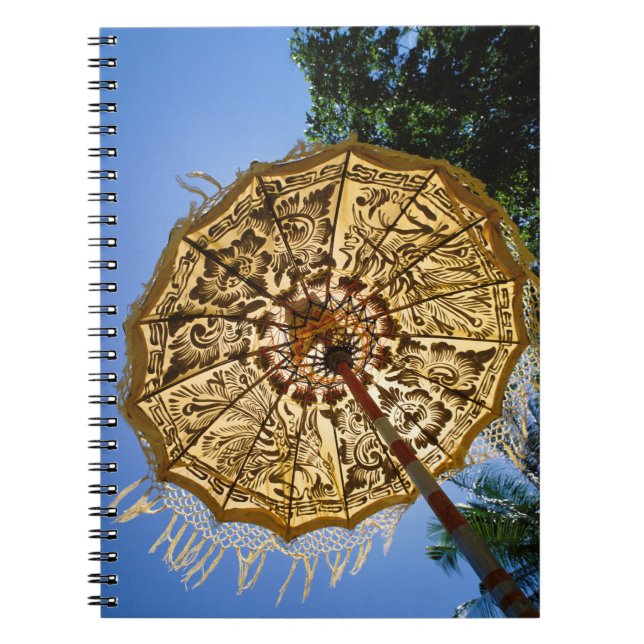 Cuaderno Indonesia, Bali| Paraguas del templo (Frente)
