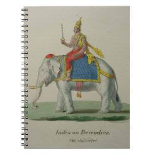 Cuaderno INDRA, grabado por Marlet y Cie (litho del color)