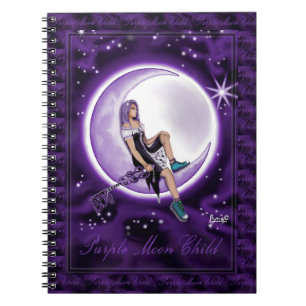 Cuaderno infantil morado
