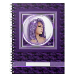 Cuaderno infantil morado