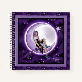 Cuaderno infantil morado