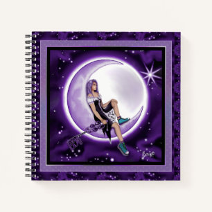 Cuaderno infantil morado