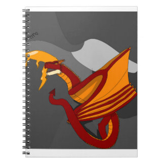 Cuaderno Inferno el dragón de fuego