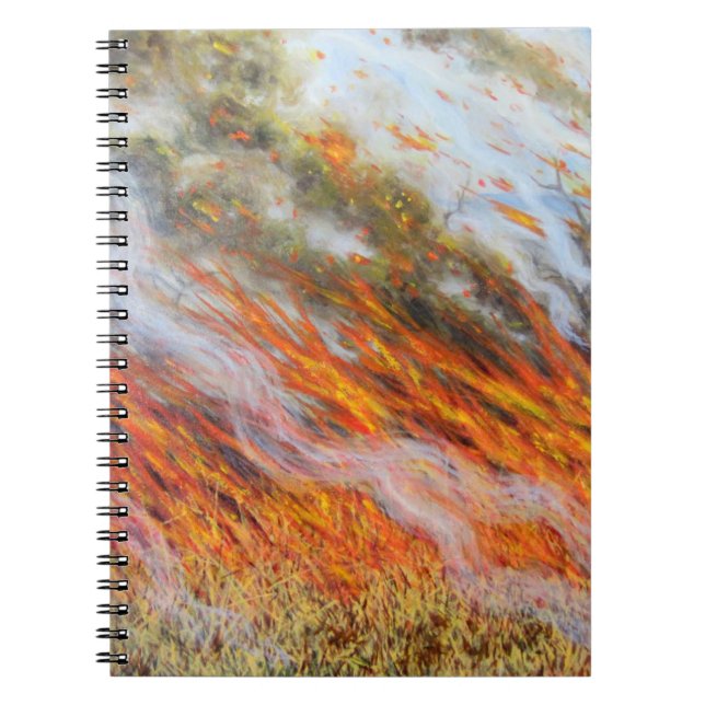 Cuaderno Infierno 2014 del Bushfire (Frente)