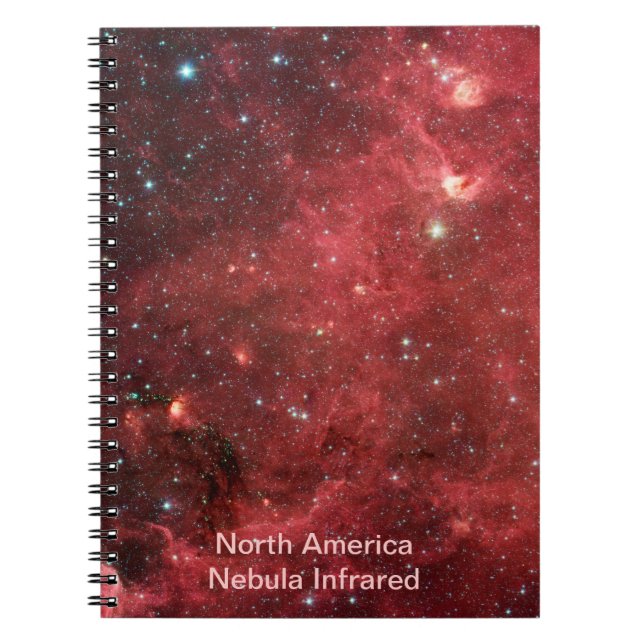 Cuaderno Infrarrojos de nebulosa de Norteamérica (Frente)