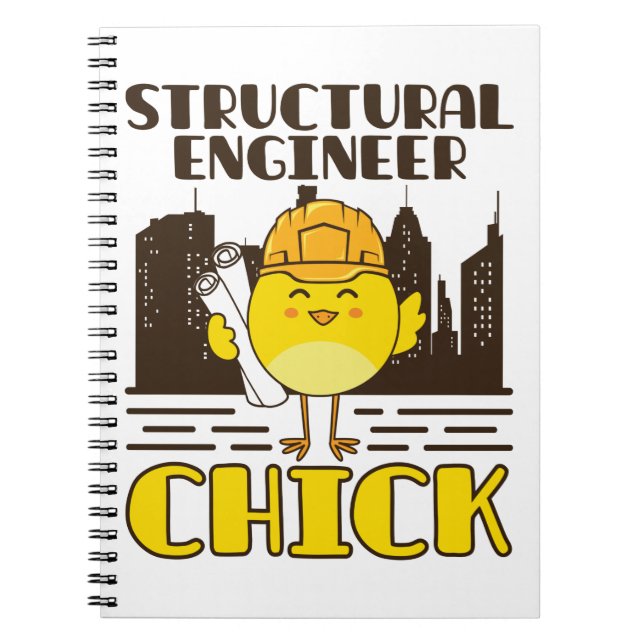 Cuaderno Ingeniería Civil de Chick de Ingeniería Estructura (Frente)