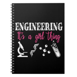 Cuaderno Ingeniería es algo Chica
