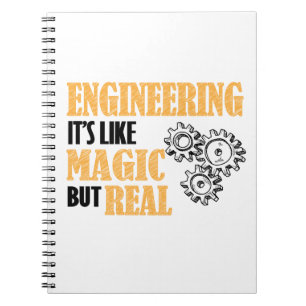 Cuaderno Ingeniería - Es como la magia pero es realmente di