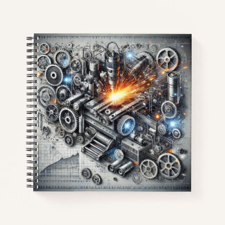 Cuaderno Ingeniería Mecánica: Innovación, Diseño y Construc