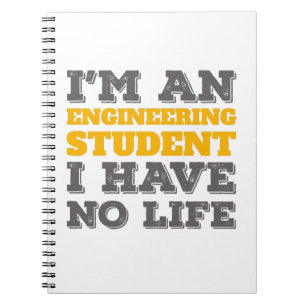 Cuaderno Ingeniería, soy estudiante de Ingeniería, no tengo