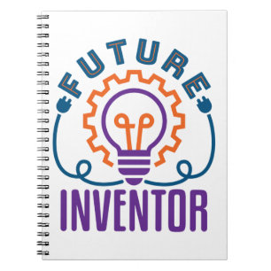 Cuaderno Ingeniero científico inventor de ciencia del futur