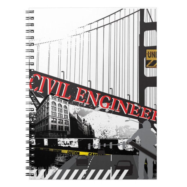 Cuaderno Ingeniero Civil (Frente)