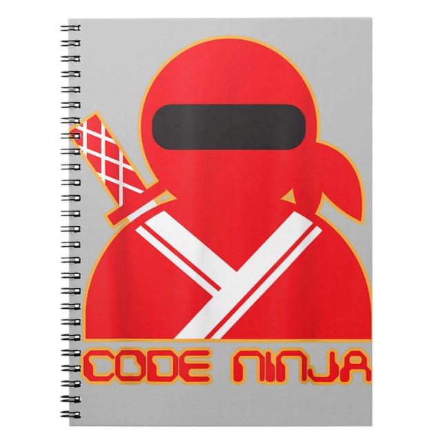 Cuaderno Ingeniero de Codificación Informática de Code Ninj (Frente)