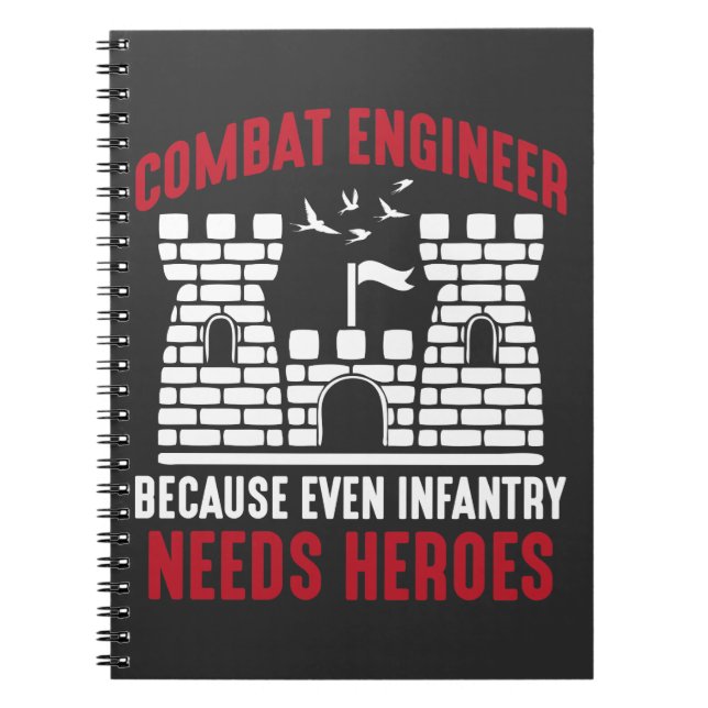 Cuaderno Ingeniero de Combate Hero Army Engineering Infante (Frente)