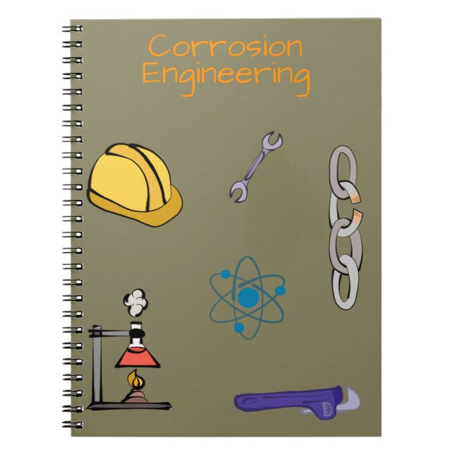 Cuaderno Ingeniero de corrosión Ingeniería química (Frente)