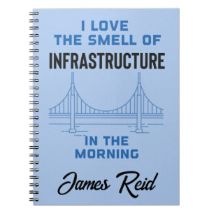 Cuaderno Ingeniero de puentes de ingeniería civil divertido