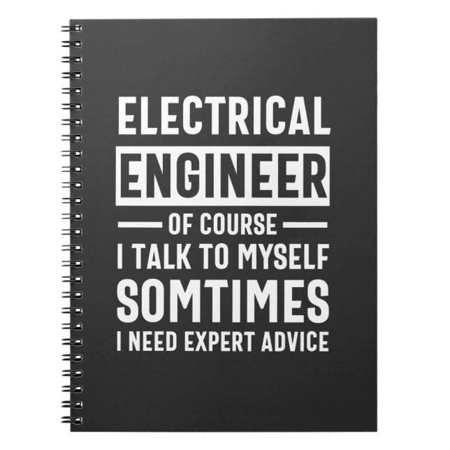 Cuaderno Ingeniero eléctrico (Frente)