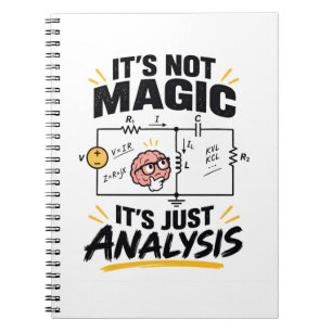 Cuaderno Ingeniero Eléctrico No es Mágica - Solo Análisis