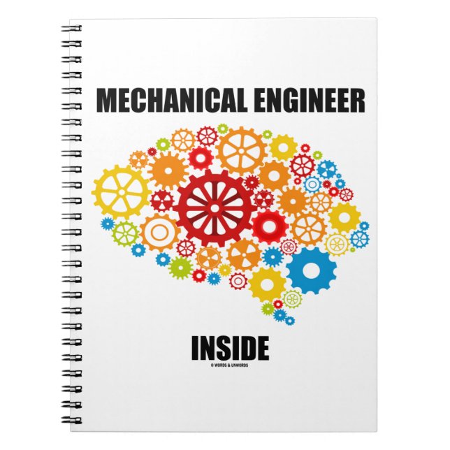 Cuaderno Ingeniero Mecánico Interior (Cerebro de los engran (Frente)