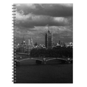 Cuaderno Inglaterra Vintage Londres El Río Támesis 1970