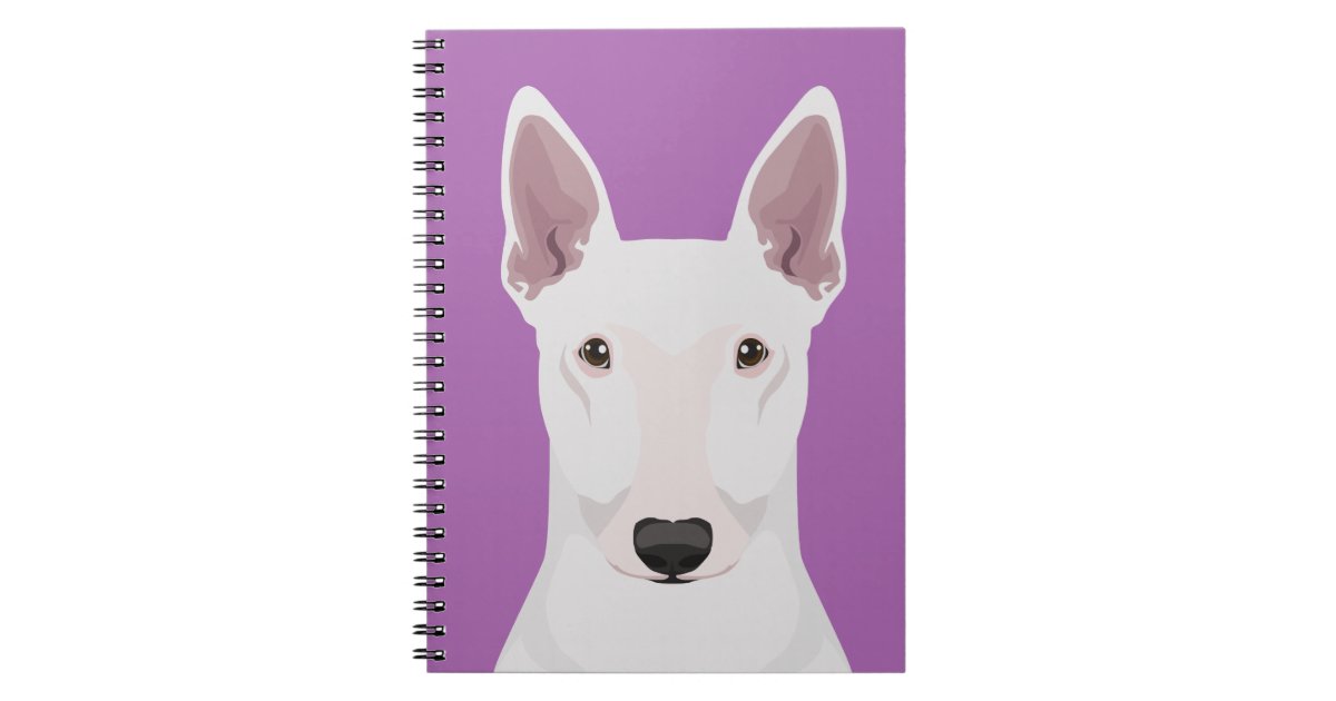 Cuaderno Ingles Bull Terrier Zazzle Es