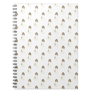 Cuaderno Inglés Springer Spaniel (Hígado y Blanco)