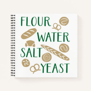 Cuaderno Ingredientes De Pan