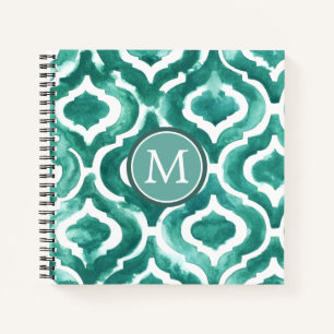 Cuaderno Inicial   Aquamarine Motif IV