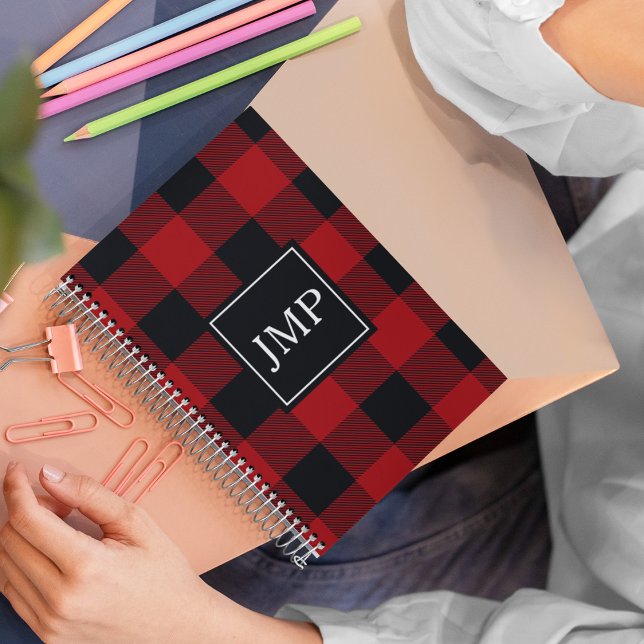 Cuaderno Inicial del búfalo rojo moderno (Subido por el creador)