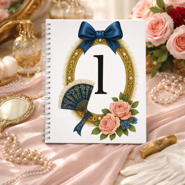 Cuaderno Inicial L Personalizada Elegante Regencia (Subido por el creador)