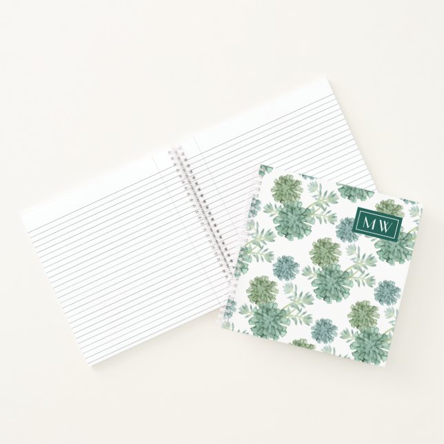 Cuaderno Inicial | La felicidad de las plantas | Patrón exi (Interior)