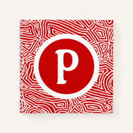 Cuaderno Inicial rojo