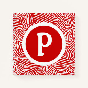 Cuaderno Inicial rojo