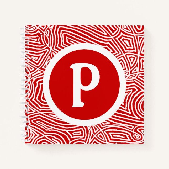 Cuaderno Inicial rojo (Anverso)