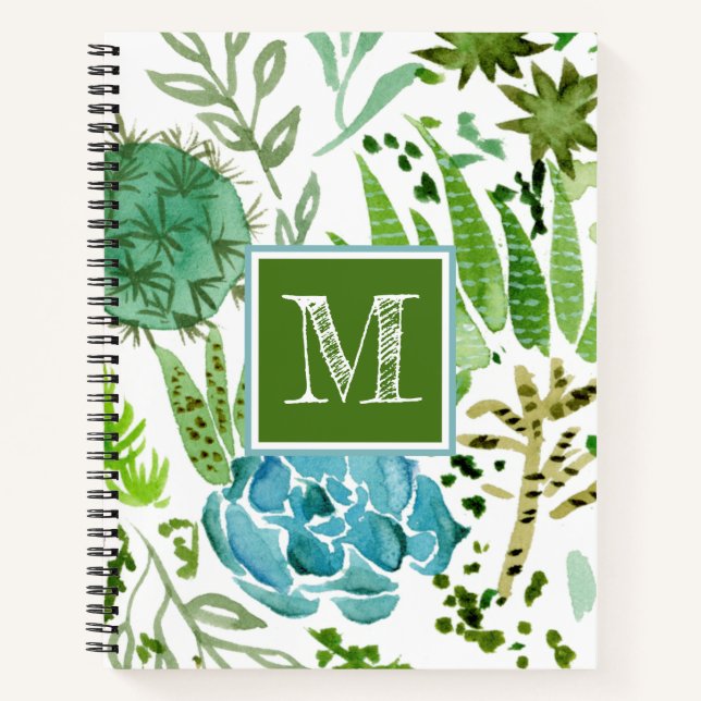 Cuaderno Inicial | Suculento campo I (Anverso)