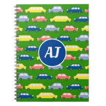 Iniciales de dibujos animados de coches