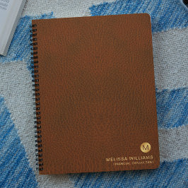 Cuaderno Iniciativas monográficas de textura de cuero culti
