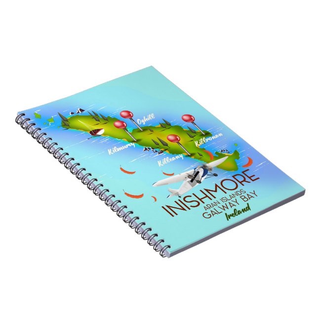 Cuaderno Inishmore Islas Aran Bahía de Galway Irlanda (Lado Derecho)